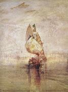 Joseph Mallord William Turner The Sun of Venice going to sea (mk31) oil